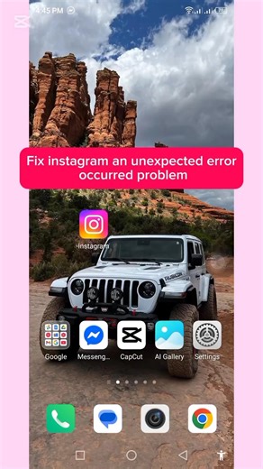 Fix instagram an unexpected error occurred problem (2026)