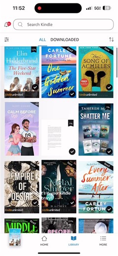 What do you have in your kindle library?