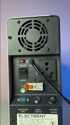 ELECTRENT ESS 1350 in build lithium battery inverter