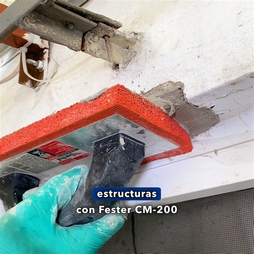 ¡Repara de manera rápida y eficaz con Fester CM-200 Express! 🛠️✨ Su fórmula avanzada te permite corregir grietas, huecos y daños en superficies de forma fácil y rápida. Ideal para quienes buscan resultados impecables en poco tiempo. #Fester #ParaLoQueVasAConstruirHoy #FesterMéxico #Morteros #Reparadores | Fester México