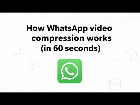 How WhatsApp video compression works (in 60 seconds)
