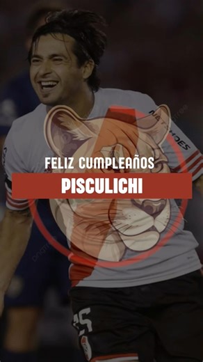 FELIZ CUMPLEAÑOSS PISCULICHI, 41 AÑOS PISCU 🙌#riverplate 1 #boca 0 #semifinal #sudamericana #2014