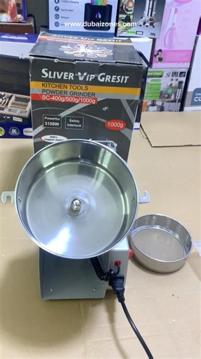 How to Grind Hard Spices in Seconds! (Sliver Vip Gresit 1000g Grinder WhatsApp:03142626506 #unboxing