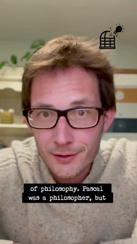 Jonny Thomson on Instagram: "Pascal’s wager is one of the more curious and controversial arguments for God in the history of philosophy. Pascal was a philosopher, but he was also a mathematician and his argument for God is based upon probability theory. Pascal argued there are essentially two options, either God exists or he does not exist. And likewise, you and I have two options in how we are to live. Either we live like atheists or we live like believers. Now, let’s suppose I live like an ath