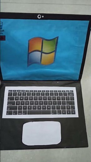 How to Make Laptop From Paper | DIY Paper Laptop - Origami Paper Craft