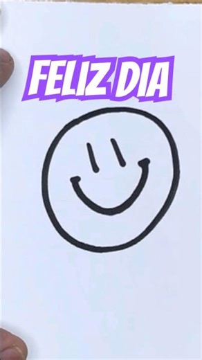 Practice this simple and fun emoji to have a happy day! #happyday #emoji #drawing #simple