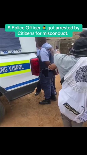 Citizens Arrest Police Officer for Misconduct in South Africa