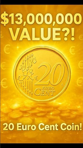 20 Euro Cent Coin from 2000 Worth $13,000,000? | #gscoins #viralshorts #rarecoins #GSCoins