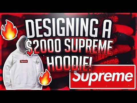 Roblox How to Design a Supreme Hoodie