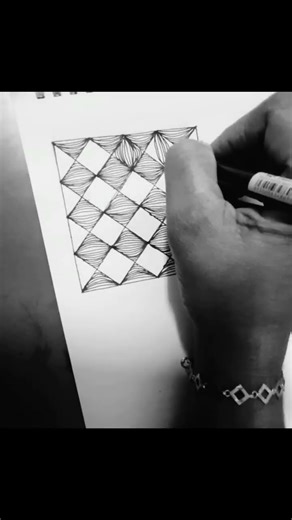 Easy Zentangle Pattern