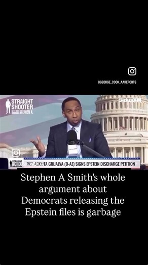 Stephen A Smith's whole argument about Democrats releasing the Epstein files is garbage #StephenASmith #epsteinemails #EpsteinFiles | African American Reports