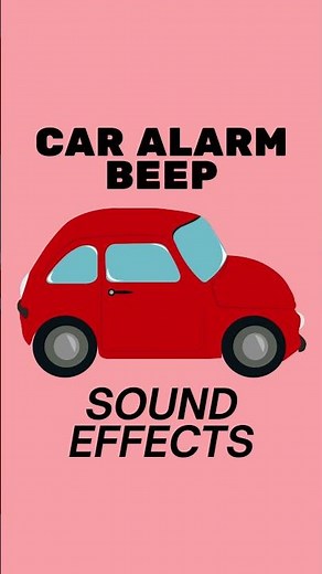 Car Alarm Beep Sound Effects