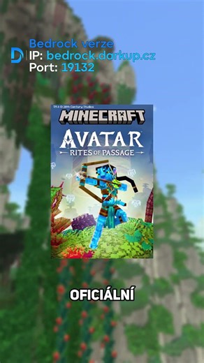 Věděl jsi o tomhle módu inspirovaným Avatarem? 🧞‍♂️ #darkup #avatar #minecraft