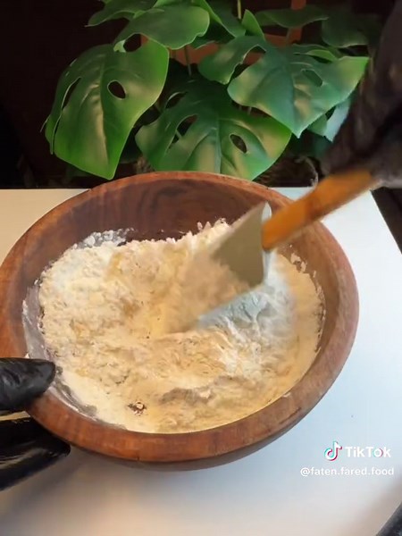 ‏العيش البوري بثلاث مكونات فقط وفي عشر دقايق #foodart