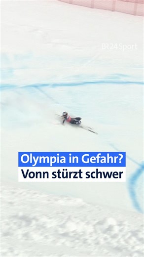 Ausgerechnet bei der letzten Abfahrt vor Olympia stürzt US-Amerikanerin Lindsey Vonn in Crans-Montana. Der Unfall bei der kurz danach abgebrochenen Abfahrt in der Schweiz droht Vonns letztes großes Ziel als Sportlerin zunichtezumachen: Die 41-Jährige wollte bei den Winterspielen in der nächsten Woche eigentlich noch einmal die Ski-Welt verblüffen. Der US-Verband teilte in den sozialen Medien knapp mit, dass Vonn untersucht werde. Ihr Trainer Aksel Lund Svindal sagte dem ORF: "Sie hat ein bissche