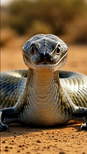 Black Mamba 🐍 The Fastest and Deadliest Snake | Scary Animal Facts