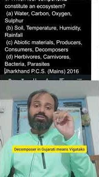 components of ecosystem