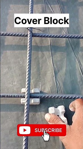 How to Use | Concrete cover block | colum cover| construction techniques|#viral #shorts #trending ||