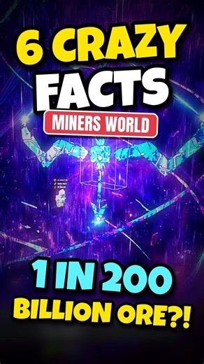 6 Crazy Facts About Miners World You Didn't Know! | Roblox