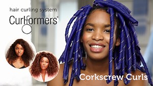 Watch Step By Step to Corkscrew Curls with Curlformers on Amazon Live