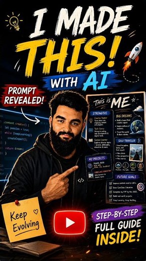 The ultimate This Is Me AI poster hack 🎨ChatGPT Made Me This Poster #ai #promptengineering #shorts