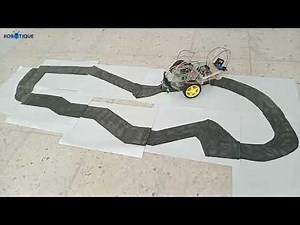 Line follower robot controlled by ESP32 board