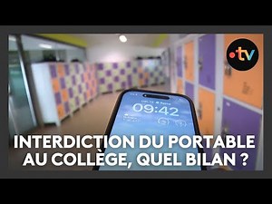 Ban on cell phones in middle schools: what is the outcome?