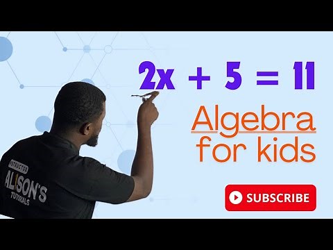 Solve the Equation 2x + 5 = 11 | Basic algebra