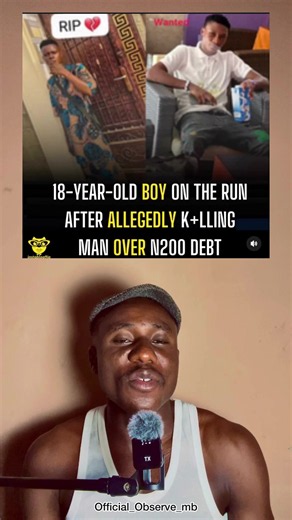 Boy unalive over 200 naira debt 🤔 #nigeriantiktok🇳🇬🇳🇬 #official_observe_mb #vira #sermon