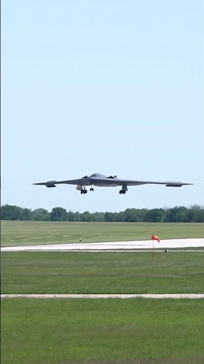The B-2 Spirit takes off