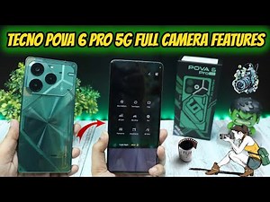 Tecno Pova 6 Pro 5G Full Camera Features 📸