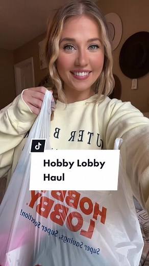 Spring Hobby Lobby Haul and DIY Project Ideas