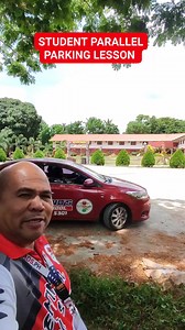 STUDENT PARALLEL PARKING LESSON #highlightseveryone #fbreelsfypシ゚ #bigmanserga #drivinglessons #PRACTICALDRIVINGCOURSE | Bigman Serga