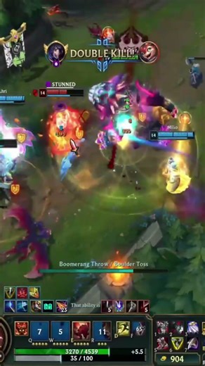 Easy Ult With Gnar To Win Team Fight!😎#gnar #leagueoflegends #gnarclips #shorts