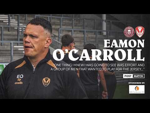 Eamon O'Carroll reflects on Derby defeat