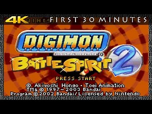 [GBA] Digimon Battle Spirit 2 (4K 60 FPS Gameplay