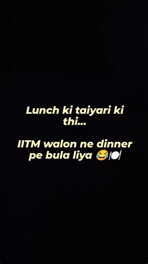 POV: You start planning for a lunch... and IIT Madras upgrades it to a Graduands' Dinner. 😂🍽️