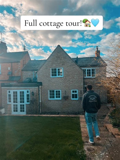 Replying to @Vicky Lake Here’s the full cottage tour 🏡🩵 #housetour #cottagetour #newhome