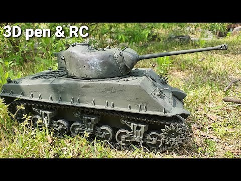[3D pen] Making a tank !