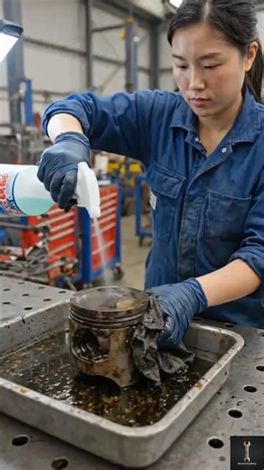 ASMR Full Restoration: Abandoned 1959 Fordson Dexta 🚜 #shorts