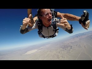 FIRST PERSON SKYDIVING IN VEGAS! (Epic GoPro Footage)