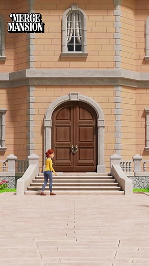 IT'S REAL! 😲🤩🗝️ The doors of the mansion will soon open unraveling decades' worth of family secrets! #MergeMansion #whatsgrandmahiding