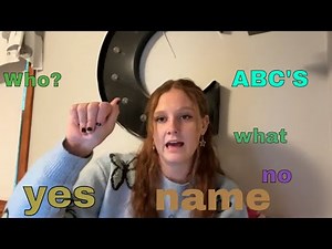 Basic Signs for Beginners | American Sign Language