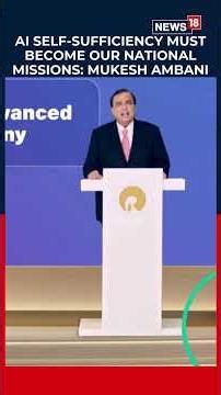 "Must Intensify Our Efforts To Make Our country Atmanirbhar": Mukesh Ambani at Reliance AGM