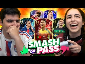 A MARIANA FEZ UM SMASH OR PASS NO FUT DRAFT | FC 25