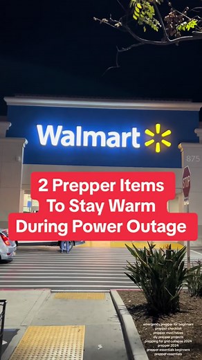 2 Prepper Items To Stay Warm #fyp #fy #prepper #prepping #prepare
