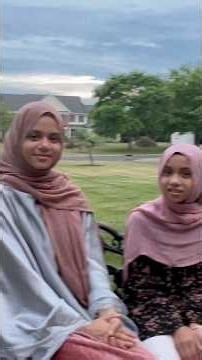 Beautiful Recitation of Surah Al-Infitar | Duet Recitation by Maryam Masud and Fatima Masud