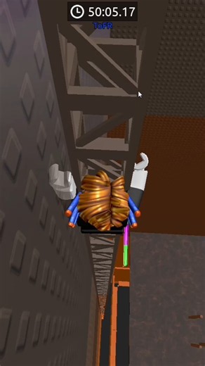 Beating Tower of Forever Resetting!! #roblox #etoh #tower