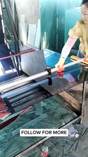 130K views · 1.4K reactions | Not Just a Man’s Job – Watch Her Cut Glass Like a Pro  Don't forget to Like Follow and Share this video with your friends  #nmrglassandmirrorcustomize #followerseveryone #useful #foryou #trending #localbusiness #tips #explore #exploremore | NMR Glass and Mirror Customize | Facebook