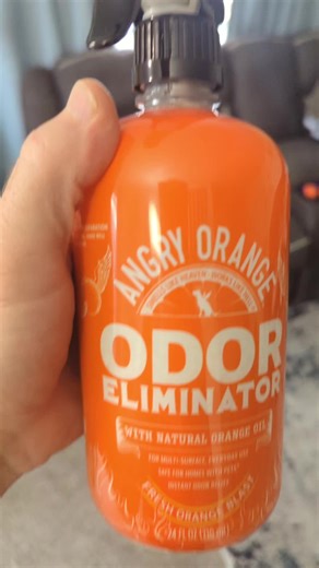 Eliminate Cat Odors with Angry Orange